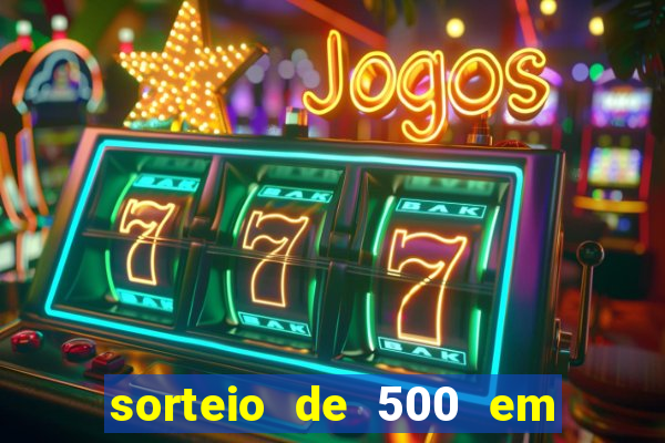 sorteio de 500 em cash toda segunda feira novibet como funciona